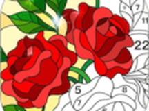 数字填色画画板